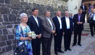 Pahor in Kosorjeva ob obletnici v Trakošćanu zaplesala