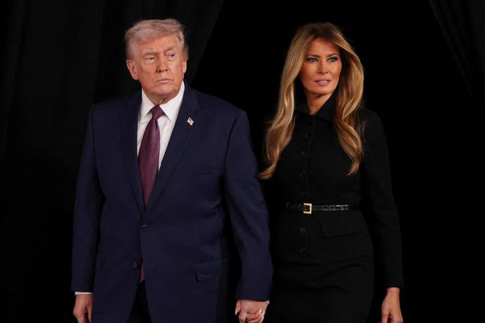 Melania in Donald Trump | Donald Trump je Slovenijo pred leti zaradi svoje Melanie povezoval z Avstrijo. | Foto Reuters