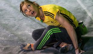 Markovičeva splezala na drugo stopničko