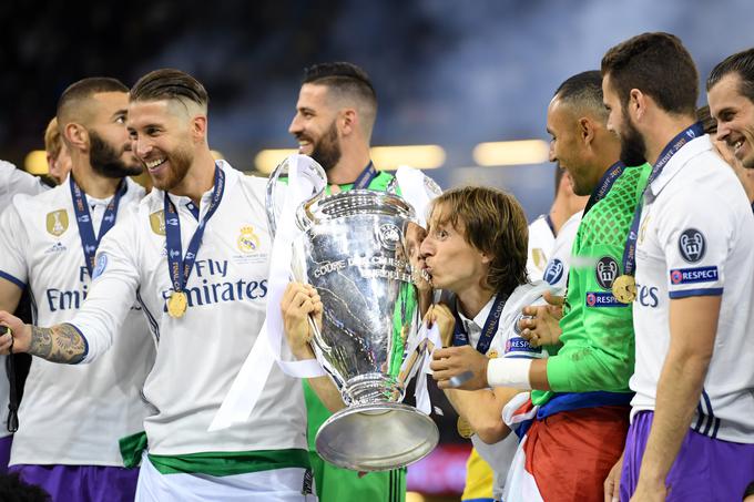 Modrić je letos pomagal madridskemu Realu do evropskega naslova. | Foto: Getty Images