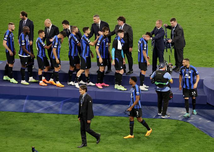 Nogometaši Interja so zapravili priložnost, da bi Italija število evropskih naslovov povišala na 13. | Foto: Reuters