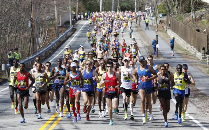 Boston maraton moški 2017 | Foto: Reuters