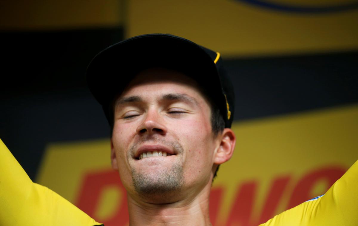 Primož roglič | Primož Roglič bo eden izmed favoritov za skupno zmago na dirki Po Britaniji. | Foto Reuters