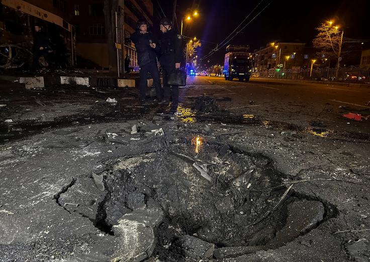 Posledice ruskega napada na Harkov | Foto: Reuters