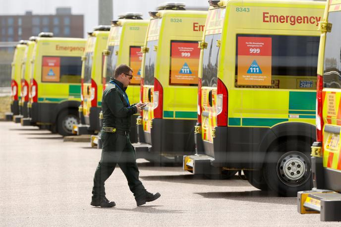 Bolnišnica, NHS, rešilec, rešilci | Fotografija je simbolična. | Foto Reuters
