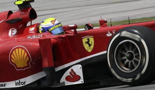 Ferrarijev Massa: Hvala bogu, da je začelo deževati