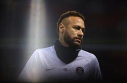 Neymar izključen, Mbappe rešil PSG, šestica Marseilla