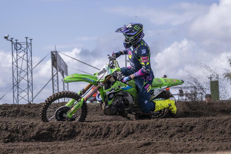 Romain Febvre je bil edini blizu Herlingsu. | Foto: Guliverimage