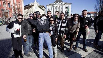 Grki zavzeli središče Ljubljane