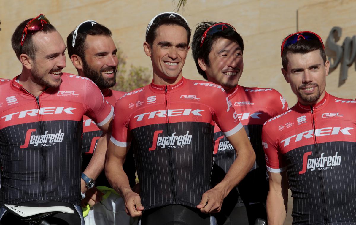 Alberto Contador Andre Cardoso | Foto Portugalski kolesar Andre Cardoso (na sliki desno) si je zaradi uživanja prepovedanih substanc prislužil štiriletno prepoved nastopanja.