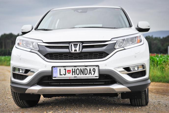 Honda CR-V 1,6 i-DTEC – velik avtomobil z majhno porabo