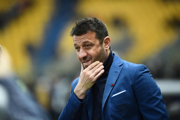 Roberto D'Aversa je tretji trener iz italijanske prve lige, ki je priznal, da je bil okužen z novim koronavirusom.  | Foto: Reuters