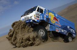 Kamaz 4911 4x4: šampion Dakarja je močnejši od "slovenske" patrie
