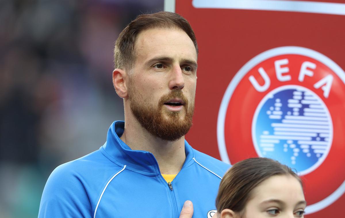 Jan Oblak Slovenija | Kapetan Slovenije Jan Oblak še čaka na prvi nastop na svetovnem prvenstvu. | Foto Aleš Fevžer