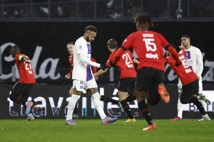 PSG : Rennes | PSG je bil poražen drugič v sezoni. | Foto Reuters