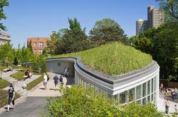 Foto: Brooklynski botanični vrt s travnikom na strehi