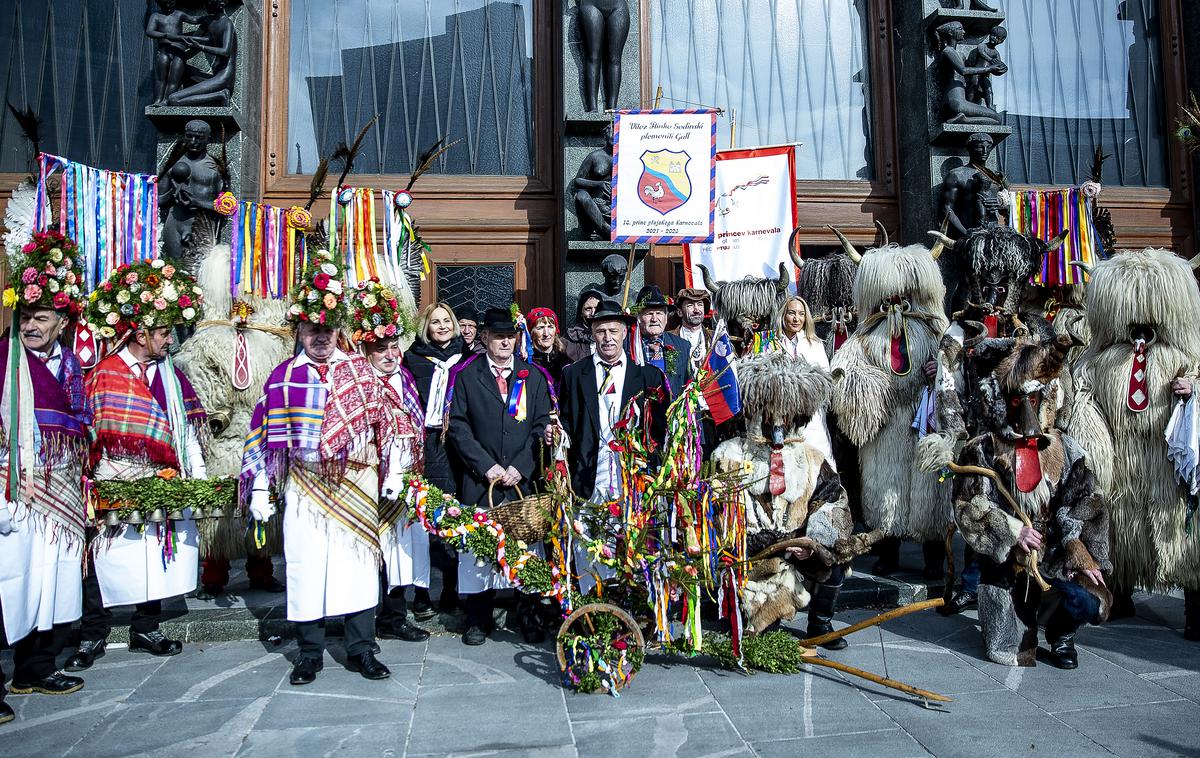 Tradicionalni pustni liki s Ptujskega | Foto Ana Kovač