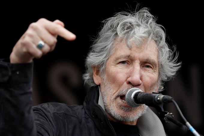 Shoda se je udeležil tudi član skupine Pink Floyd Roger Waters. | Foto: Reuters