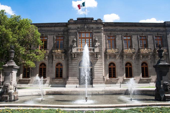 Grad Chapultepec v Mehiki | Foto: Getty Images