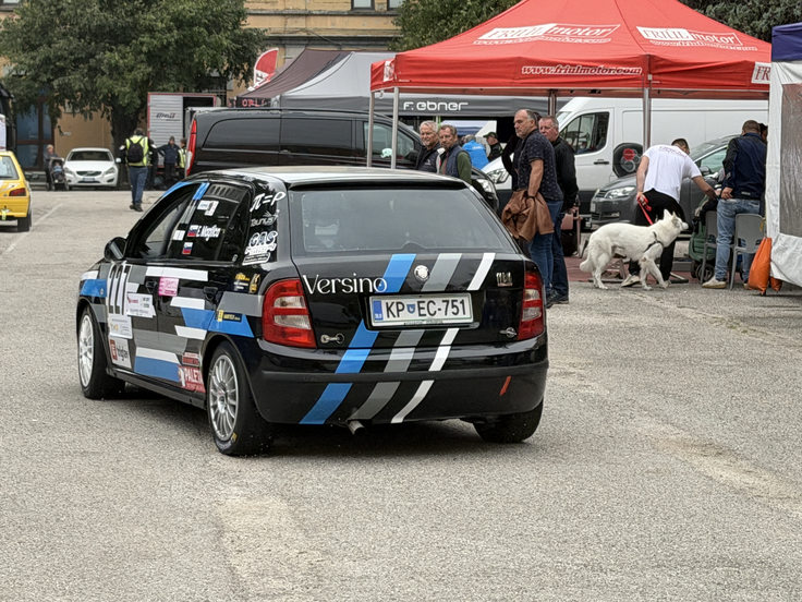 Erik Maglica (škoda fabia) je v Čedadu slavil v Razredu 5B. | Foto: Gregor Pavšič