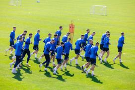 Trening Slovenska nogometna reprezentanca Brdo