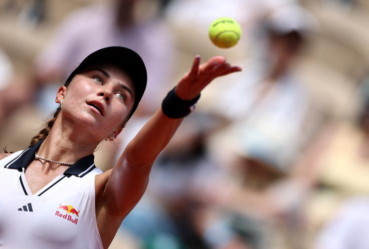 Iva Jovic je pošteno namučilo Naomi Osako. | Foto: Reuters