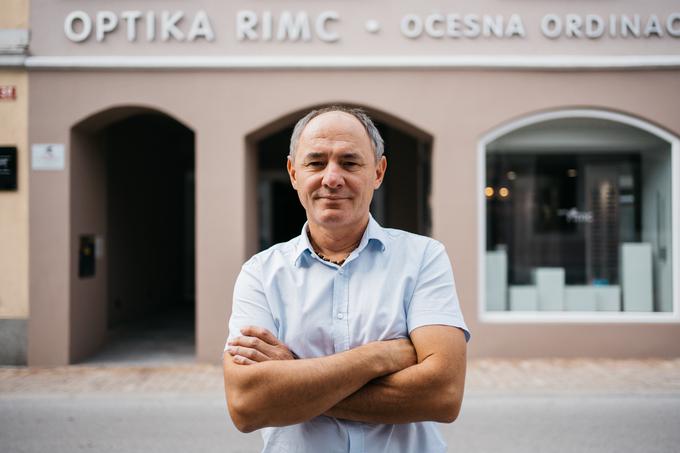 Robert Rimc, direktor družinskega podjetja Optika Rimc | Foto: Jan Lukanović