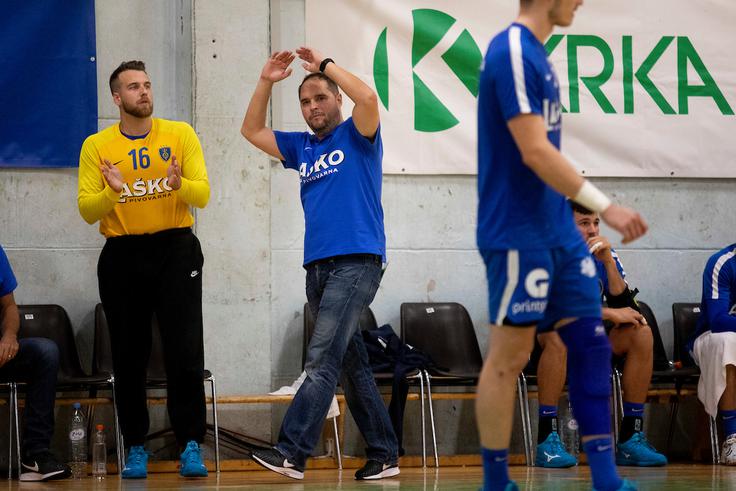 Branko Tamše je bil nezadovoljen predvsem z igro v napadu. | Foto: Urban Urbanc/Sportida