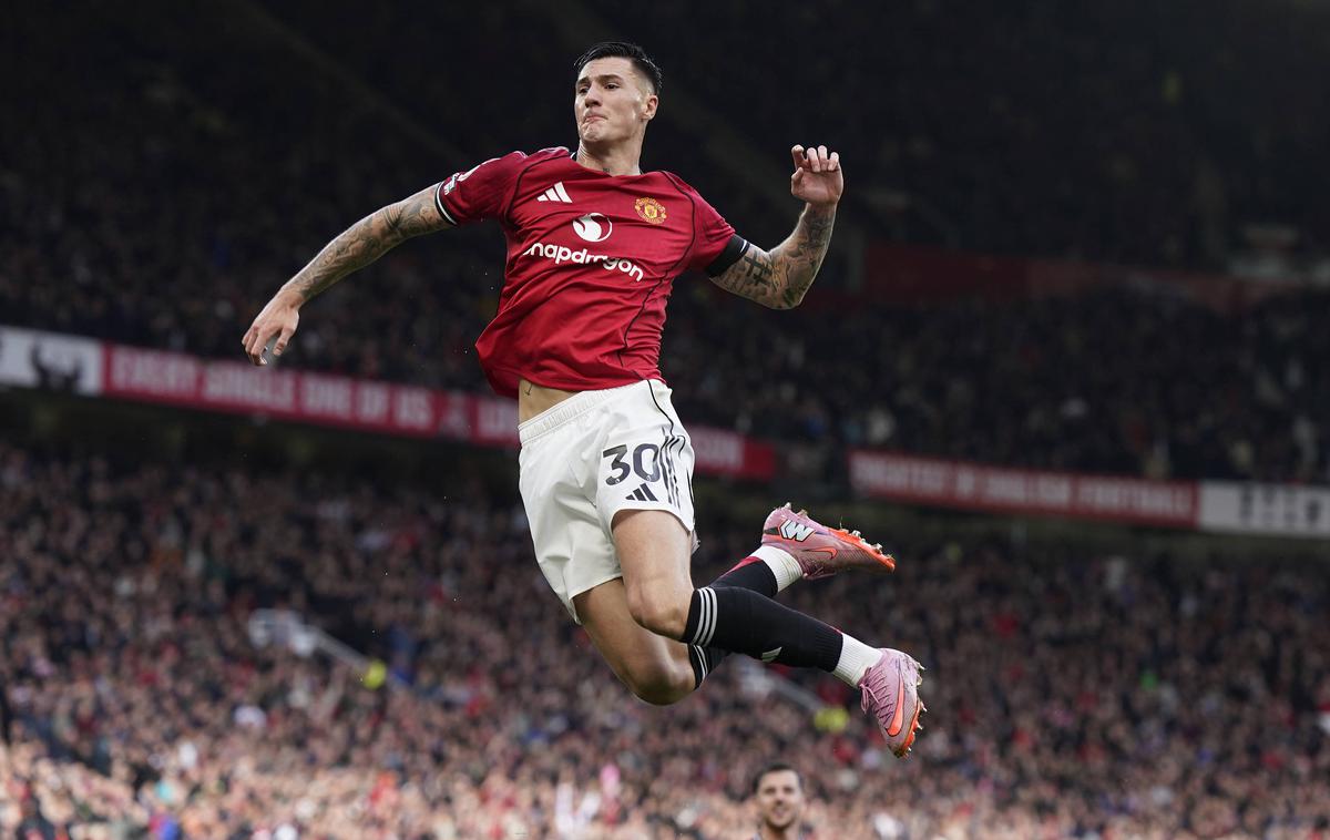 Manchester United Benjamin Šeško | Benjamin Šeško je dosegel svoj prvi zadetek na Old Traffordu, skupno pa drugega za Manchester United. | Foto Guliverimage