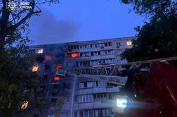 V ruskem napadu na Kijev mrtvi in ranjeni