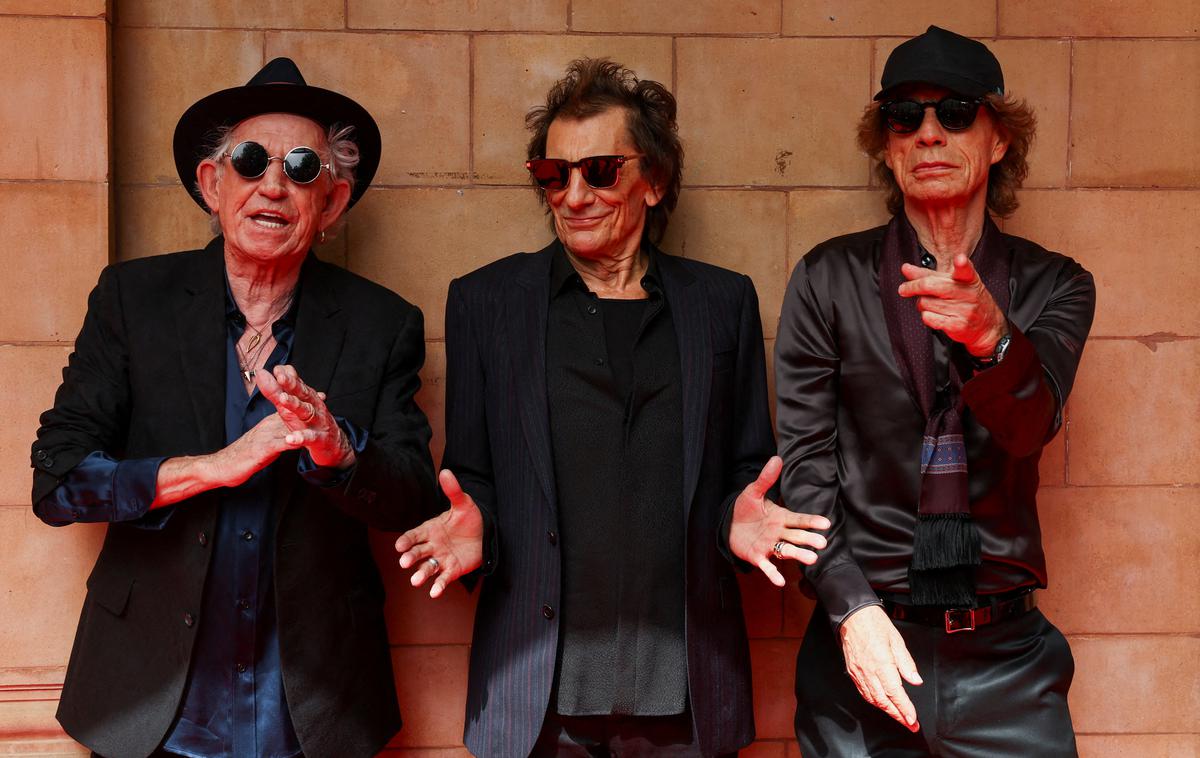 Rolling Stones | Keith Richards, Ronnie Wood in Mick Jagger so izdali prvi studijski album po smrti bobnarja Charlieja Wattsa. | Foto Reuters