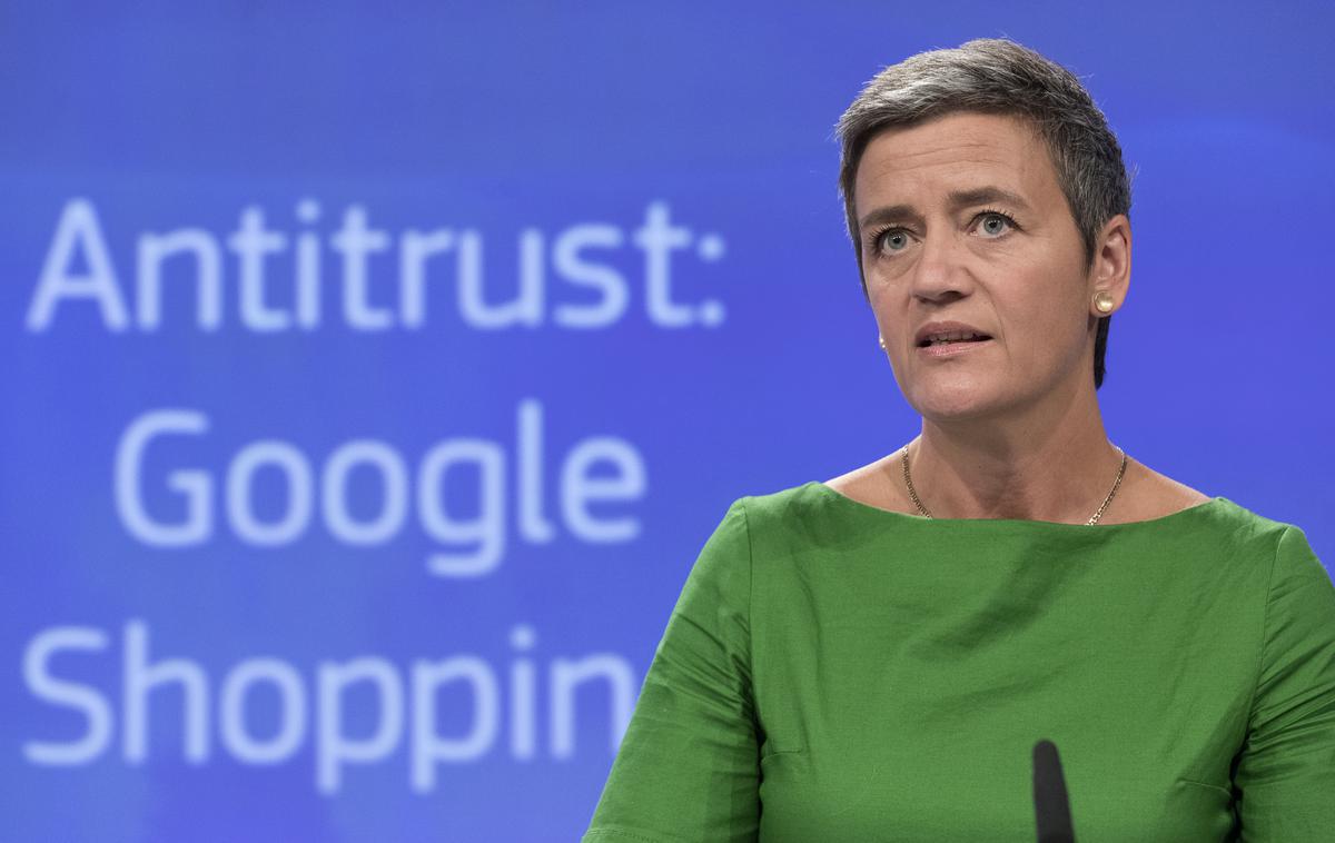 Margrethe Vestager | Predstavniki petih bank so se v spletnih klepetalnicah nezakonito dogovarjali o menjalnih tečajih. Na fotografiji evropska komisarka za konkurenco Margrethe Vestager. | Foto STA