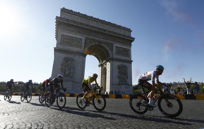 V Parizu se vsako leto konča tradicionalna francoska pentlja, največji kolesarski spektakel na svetu, na katerem imajo v zadnjih letih ogromne uspehe slovenski tekmovalci. | Foto: Reuters