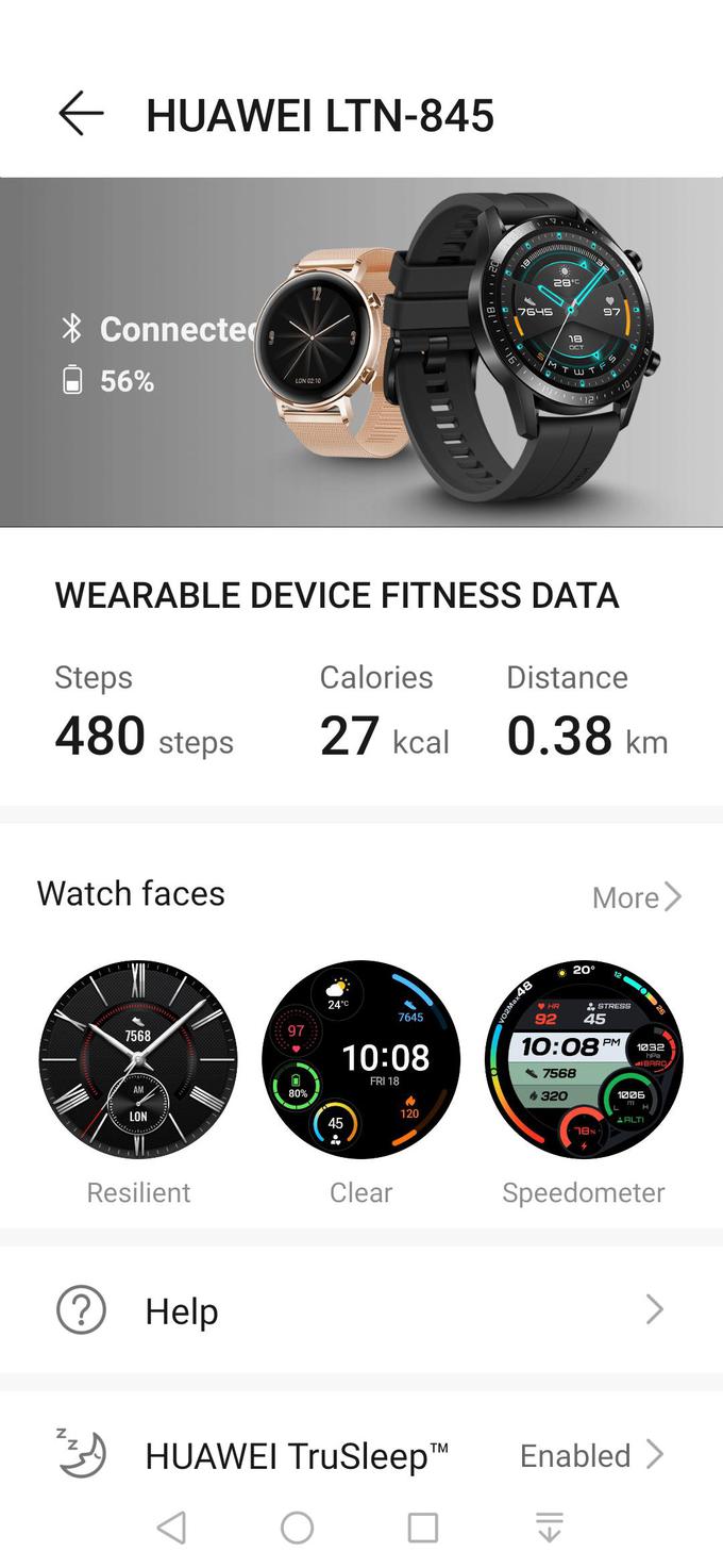 Povezljivost pametne ure Huawei Watch GT 2 s pametnim telefonom nadzoruje mobilna aplikacija Huawei Health | Foto: Srdjan Cvjetović