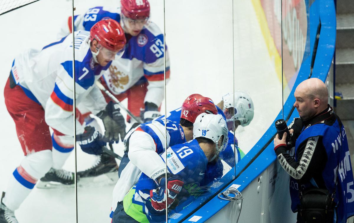 slovenska hokejska reprezentanca Rusija | Foto Vid Ponikvar