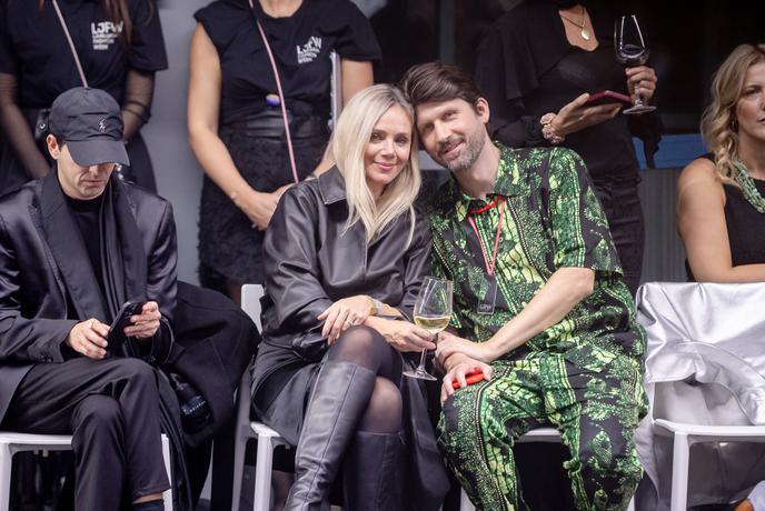 Katarina Čas navdušena nad tretjim dnem LJFW: "Tako živahno še ni bilo, komaj sem dobila sedež!"