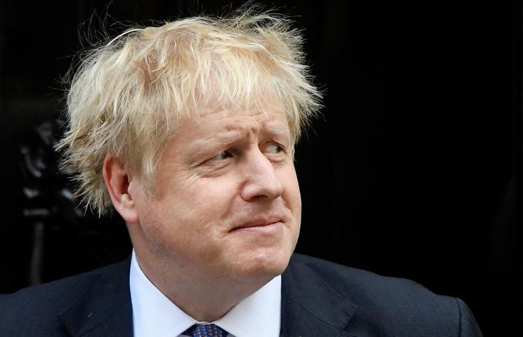 Johnson je še obljubil strožji nadzor nad priseljevanjem ter da bo država do leta 2050 dosegla ničelni ogljični odtis. | Foto: Reuters