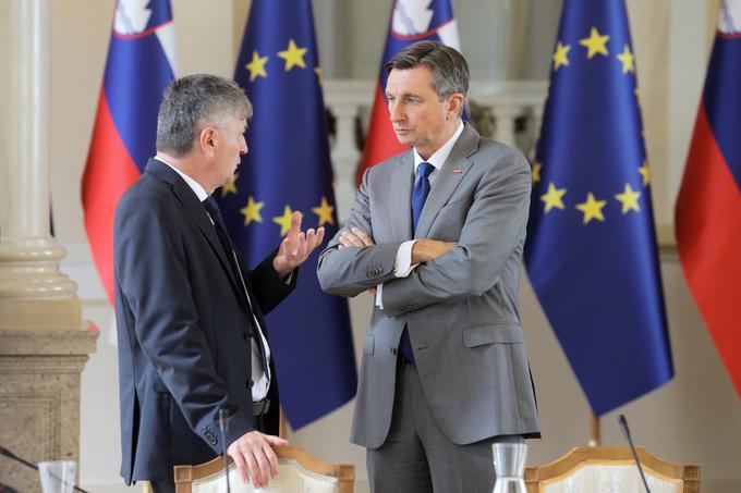 Volilni okraji Pahor | Foto: STA ,