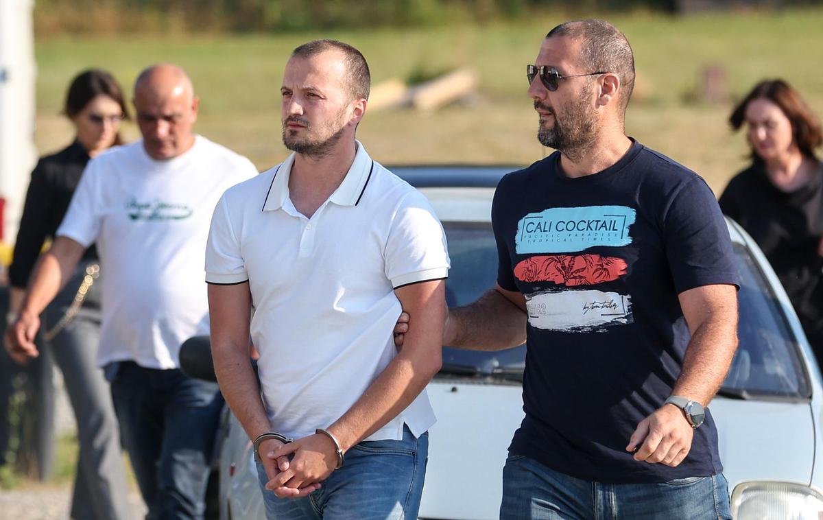 Umor Hrvaška | Nekdanji mož Andreje K. je bil danes aretiran, saj sumijo, da je naročil umor Andreje K. in njenega partnerja. Pred dnevi je sicer bil na pogrebu svoje nekdanje žene.  | Foto Pixsell/Igor Kralj