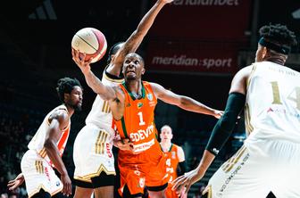 Cedevita Olimpija po hudem boju brez jadranskega polfinala