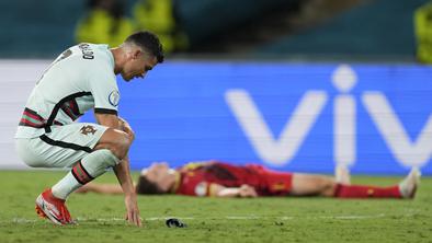 Ronaldo zapušča Euro, rdeči vragi v četrtfinalu