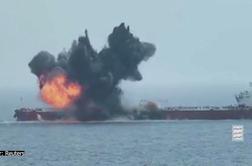 Hutiji napadli naftni tanker, odjeknila huda eksplozija #video