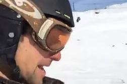 Ste vedeli, da je velik ljubitelj smučanja? #video