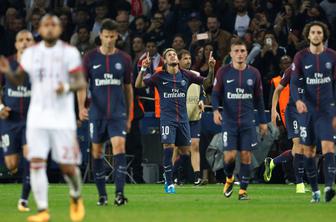 Zvezdniki PSG ponižali Bayern, Jan Oblak v težavah #video