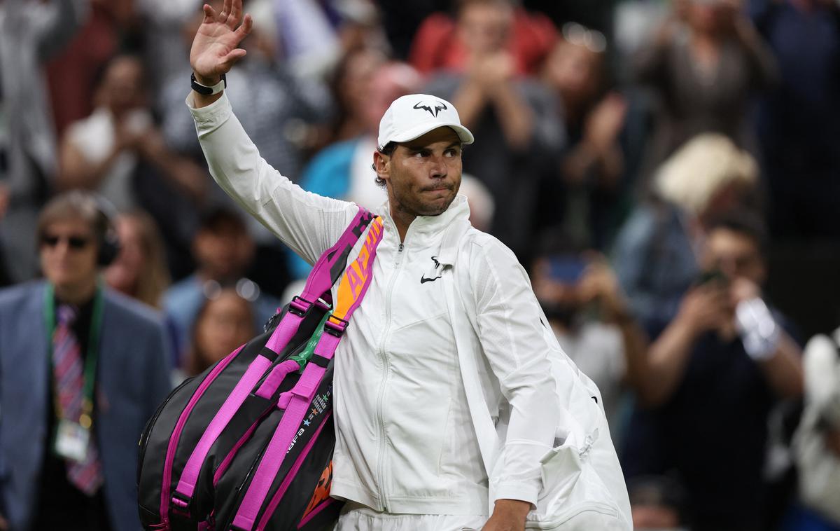 Rafael Nadal | Rafael Nadal, dvakratni zmagovalec Wimbledona (2008 in 2010) se je zlahka uvrstil v osmino finala. | Foto Reuters