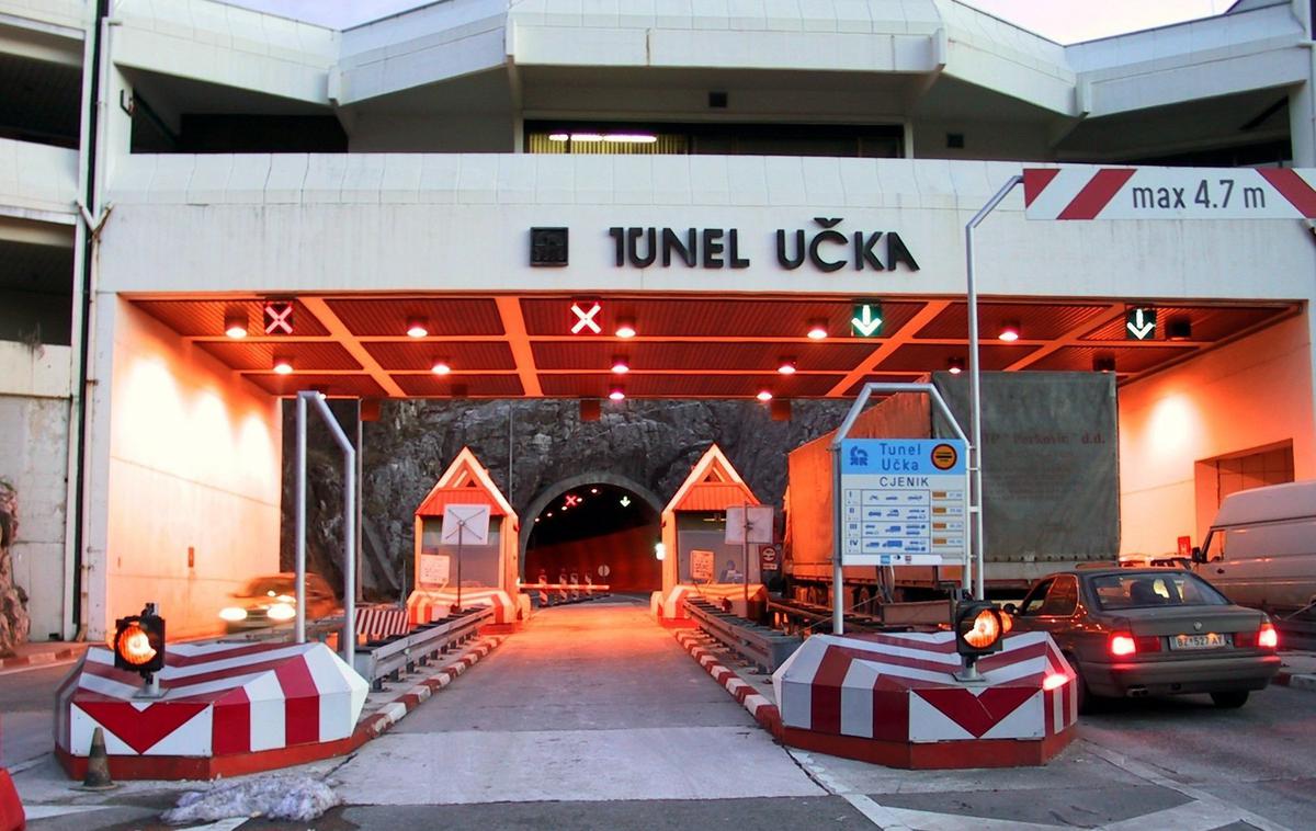 predor, tunel, Učka, Hrvaška | Kriva je bila prehitra vožnja.  | Foto Profimedia