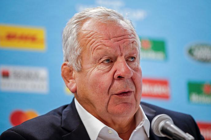 Bill Beaumont | Bill Beaumont ostaja predsednik svetovne ragbi zveze. | Foto Reuters