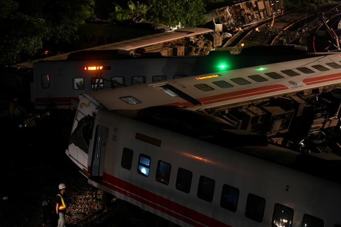vlak, Tajvan | Foto Reuters