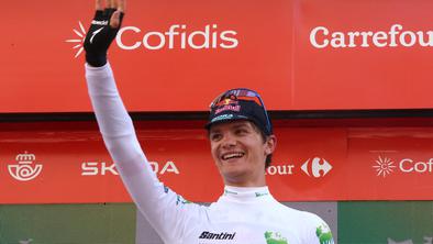 Giulio Pellizzari do krstne zmage, Vingegaard še malce pobegnil Almeidi