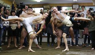 Christopher Froome kot sumo borec? (foto)